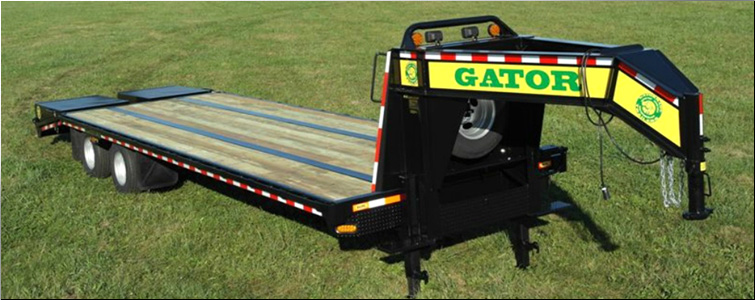 GOOSENECK TRAILER 30ft tandem dual - all heavy-duty equipment trailers special priced  Lorain County, Ohio