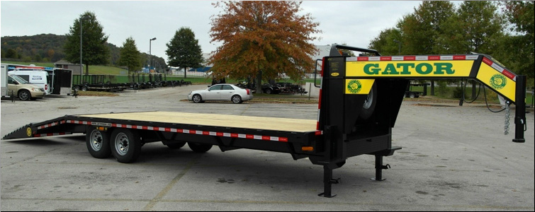 Gooseneck flat bed trailer for sale14k  Lorain County, Ohio